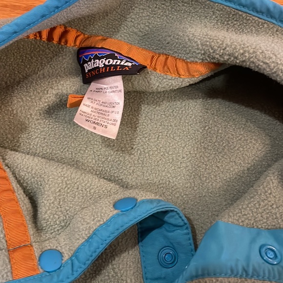 Patagonia womens synchilla snap t-fleece pullover - Picture 2 of 4